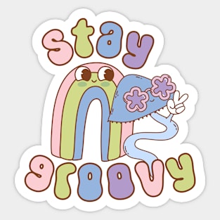 Stay Groovy Sticker